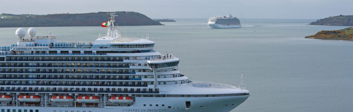 Two Cruise Ships in Cork Harbour
